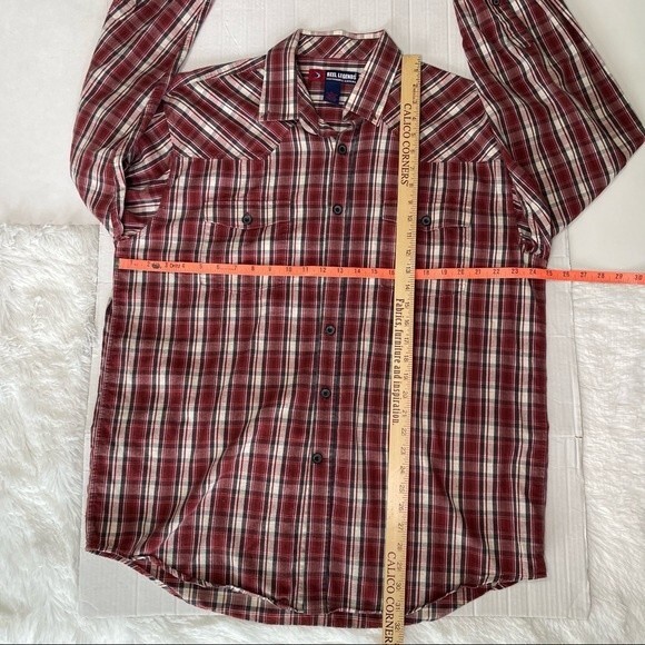 Reel Legends Performance Western Shirt Cotton Button Down Rodeo Cowboy Size XL - Picture 11 of 15